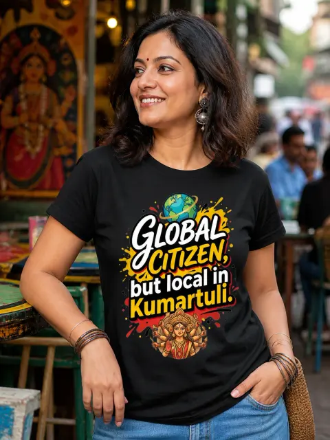 Global Citizen, Local in Kumartuli Vibe Shirt