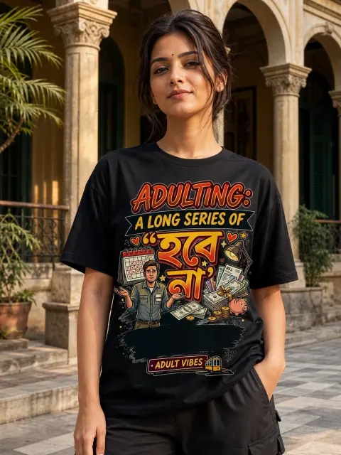 Adulting Along: Series of Hobena Vibe Shirt