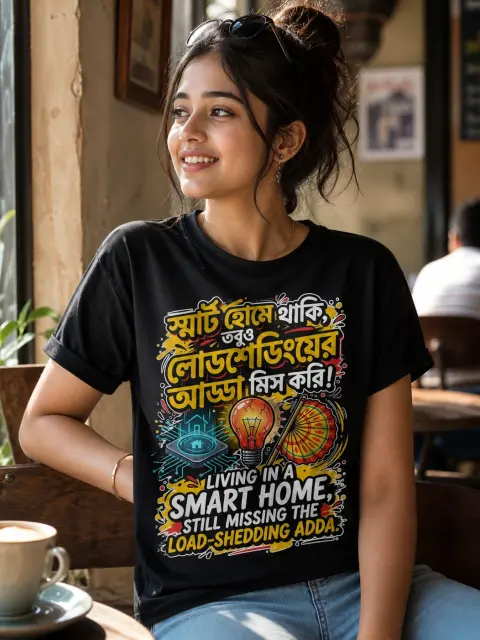 Smart Home, Missing Load-Shedding Adda Vibe Shirt