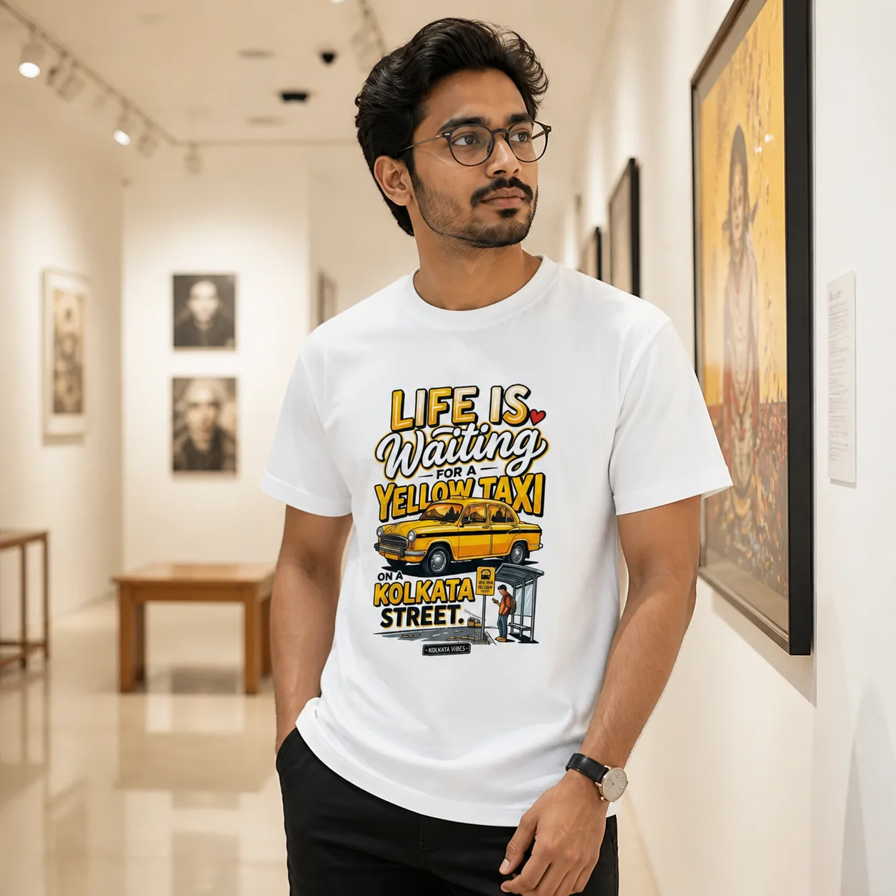 Editorial model photograph