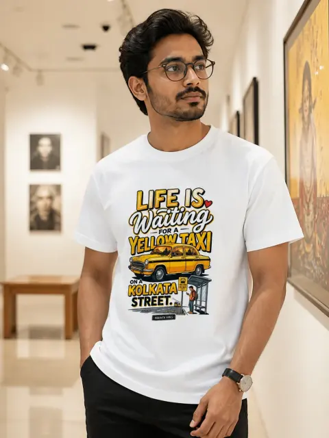 Life Is Waiting for a Yellow Taxi Vibe Shirt