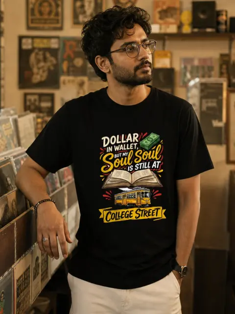Dollar in Wallet, Soul at College Street Vibe Shirt