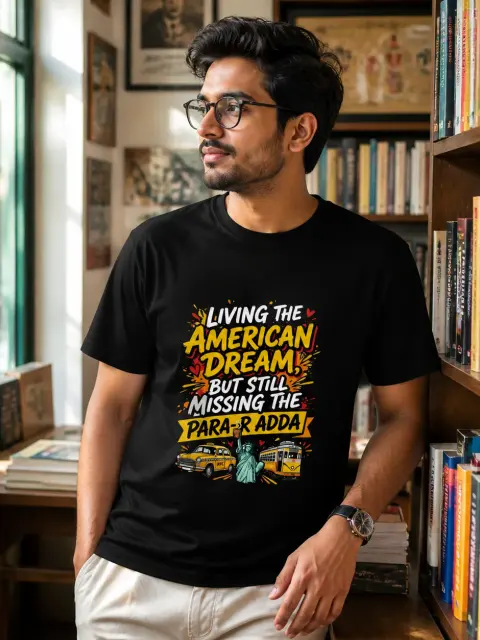 American Dream, Missing Parar Adda Vibe Shirt
