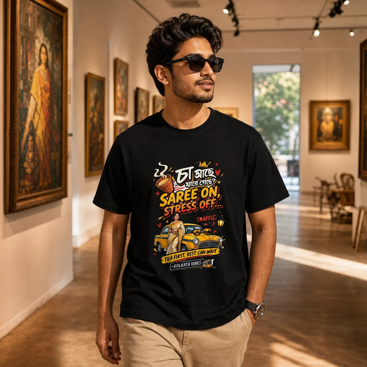 Editorial model photograph