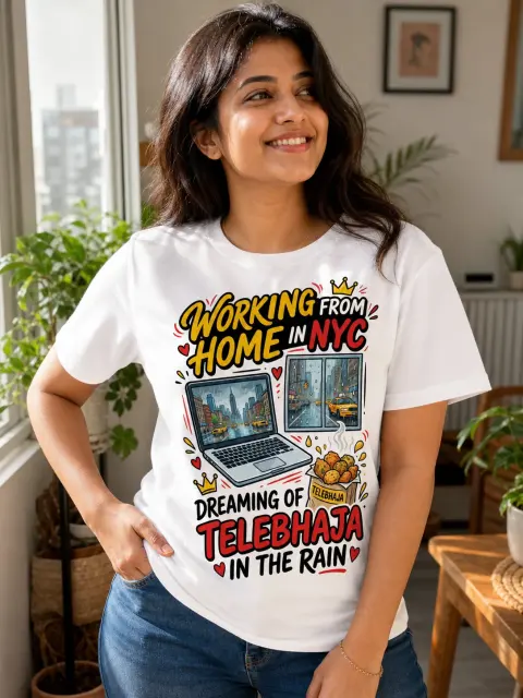 WFH in NYC, Dreaming of Telebhaja Vibe Shirt