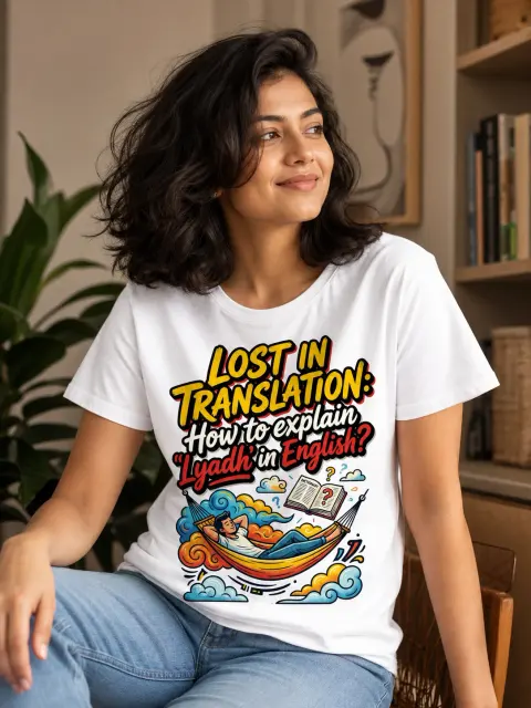 Lost in Translation, Explaining Lyadh Vibe Shirt