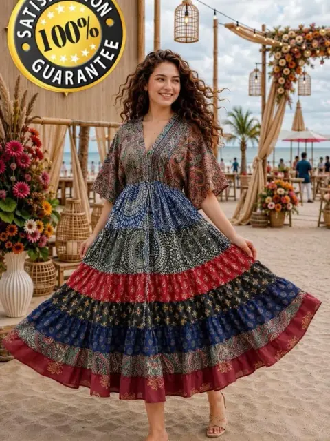 Midi Crepe Dress