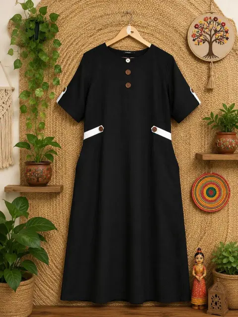 Jute Linen Dress