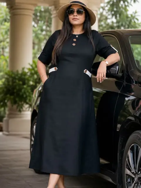 Jute Linen Dress