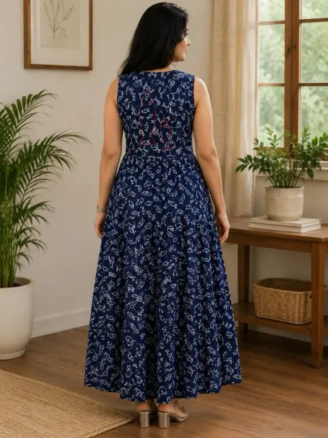 Hakoba Jacket Handloom Cotton Dress