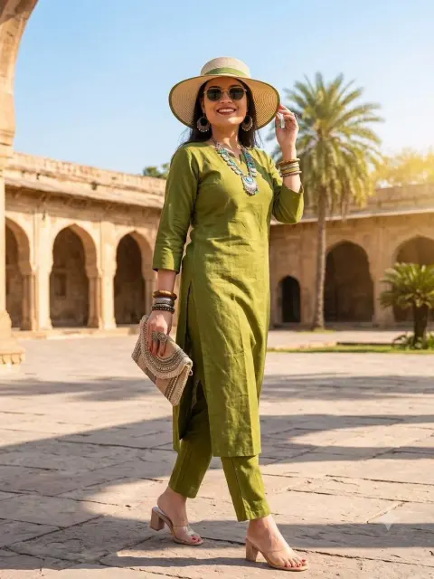 Khadi Cotton Co-Ord Set