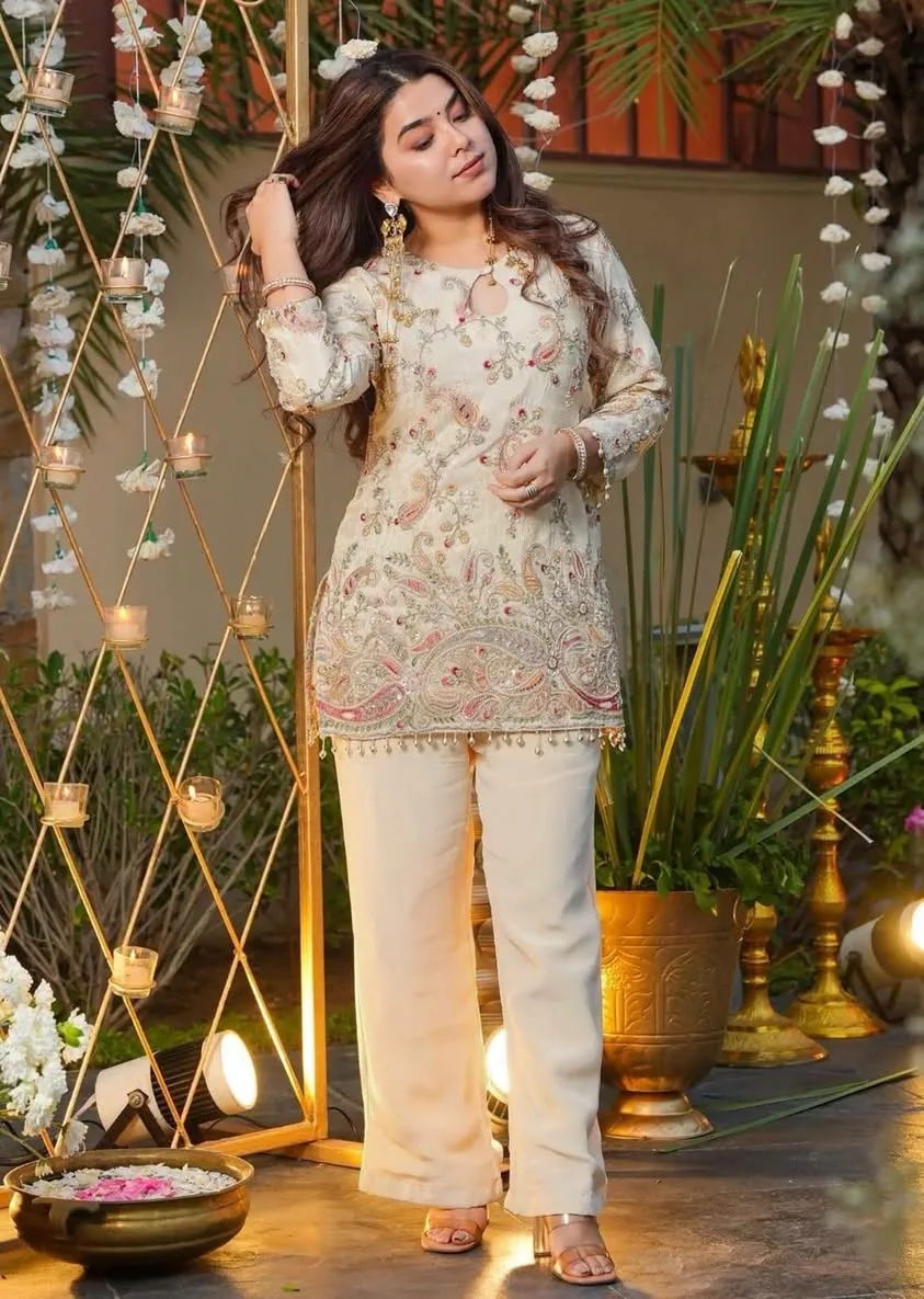 Embroidered Designer Dress
