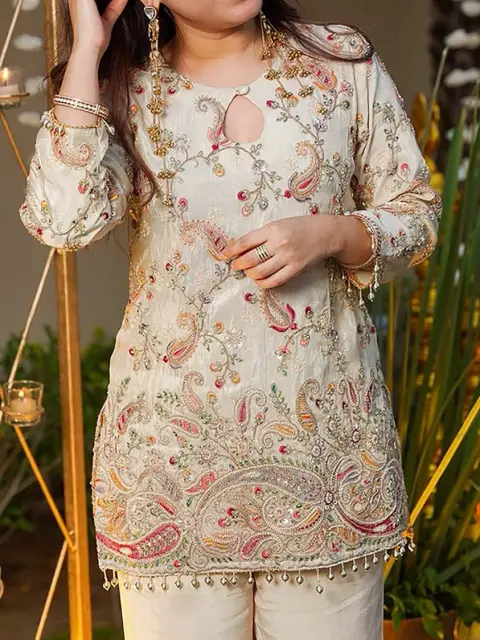 Embroidered Designer Dress