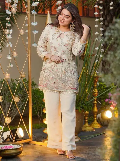 Embroidered Designer Dress