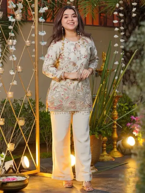 Embroidered Designer Dress