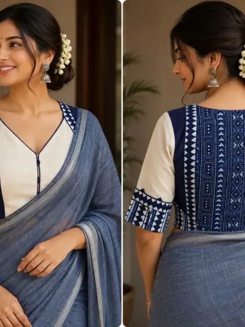 Kantha Embroidery Embroidered Applique Work Blouse
