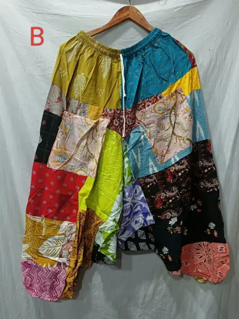 Baul Patchwork Harem Pants