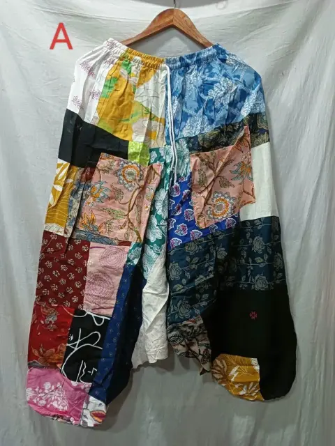 Baul Patchwork Harem Pants