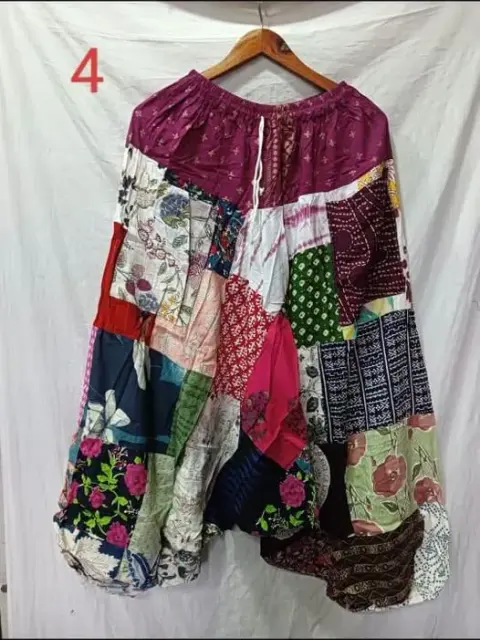 Baul Patchwork Harem Pants