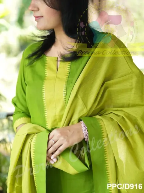 Mangalgiri Cotton Three-Piece Set