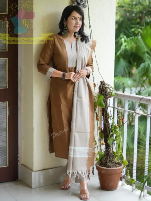 Mangalgiri Cotton Three-Piece Set