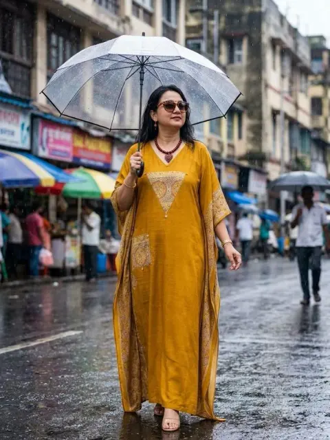 Crepe Kaftan