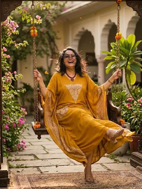 Crepe Kaftan
