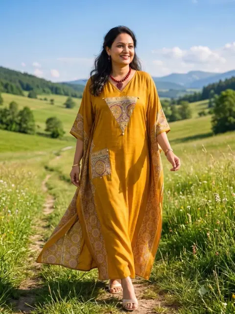 Crepe Kaftan