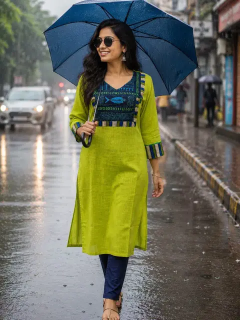 Kantha Embroidery Hand Embroidery Embroidered Cotton Kurti