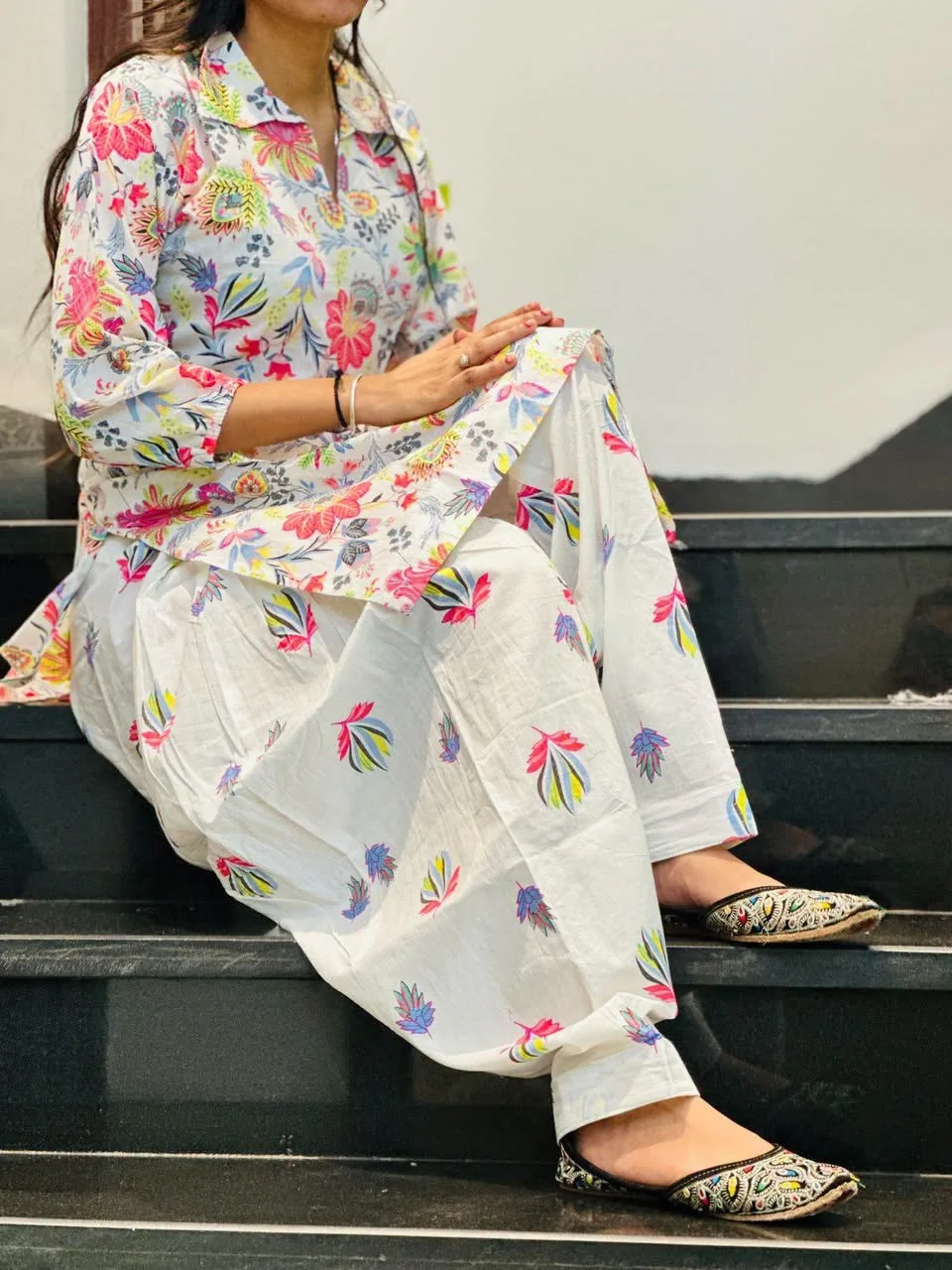 Patiala Cotton Co-Ord Set