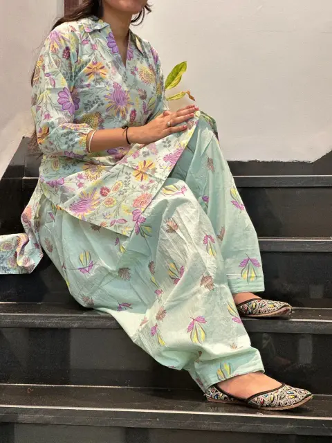 Patiala Cotton Co-Ord Set