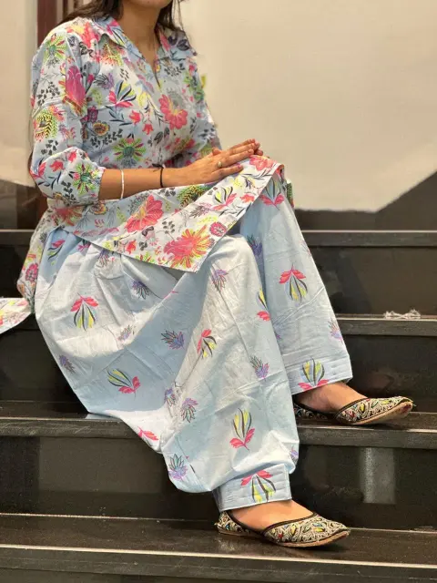 Patiala Cotton Co-Ord Set