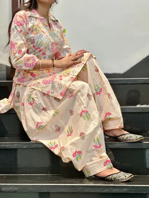 Patiala Cotton Co-Ord Set