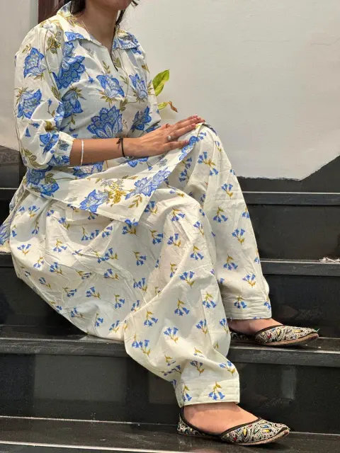 Patiala Cotton Co-Ord Set