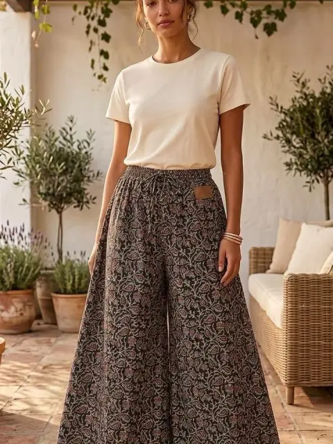 Cotton Skirt Set