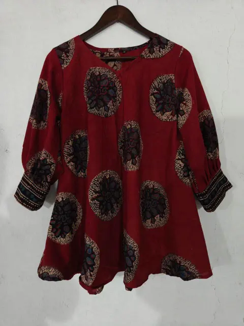 Handblock Print Cotton Top